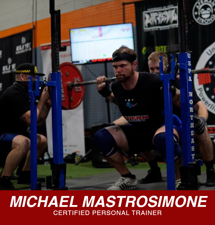 Michael Mastrosimone certified personal trainer